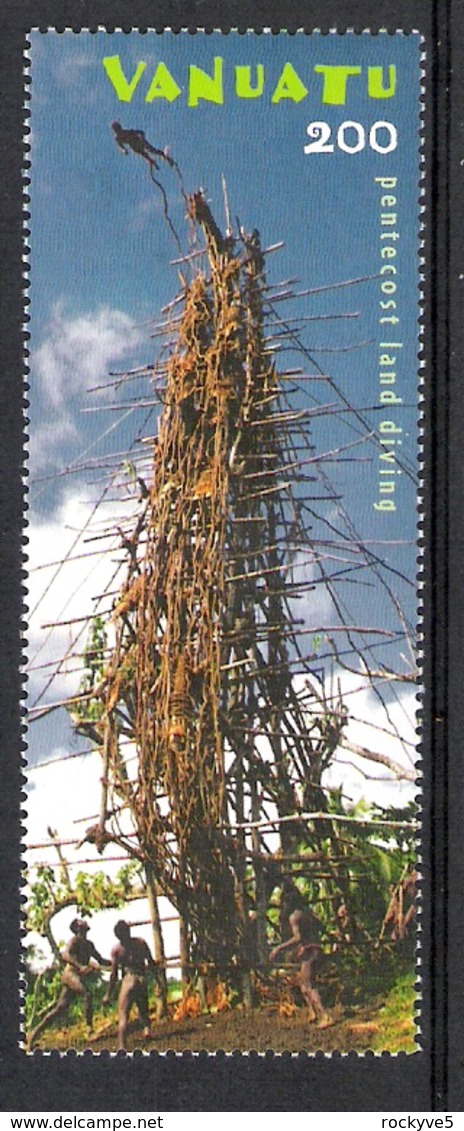 Vanuatu 2003 Pentecost Island Land Diving MNH CV £5.00 - Vanuatu (1980-...)