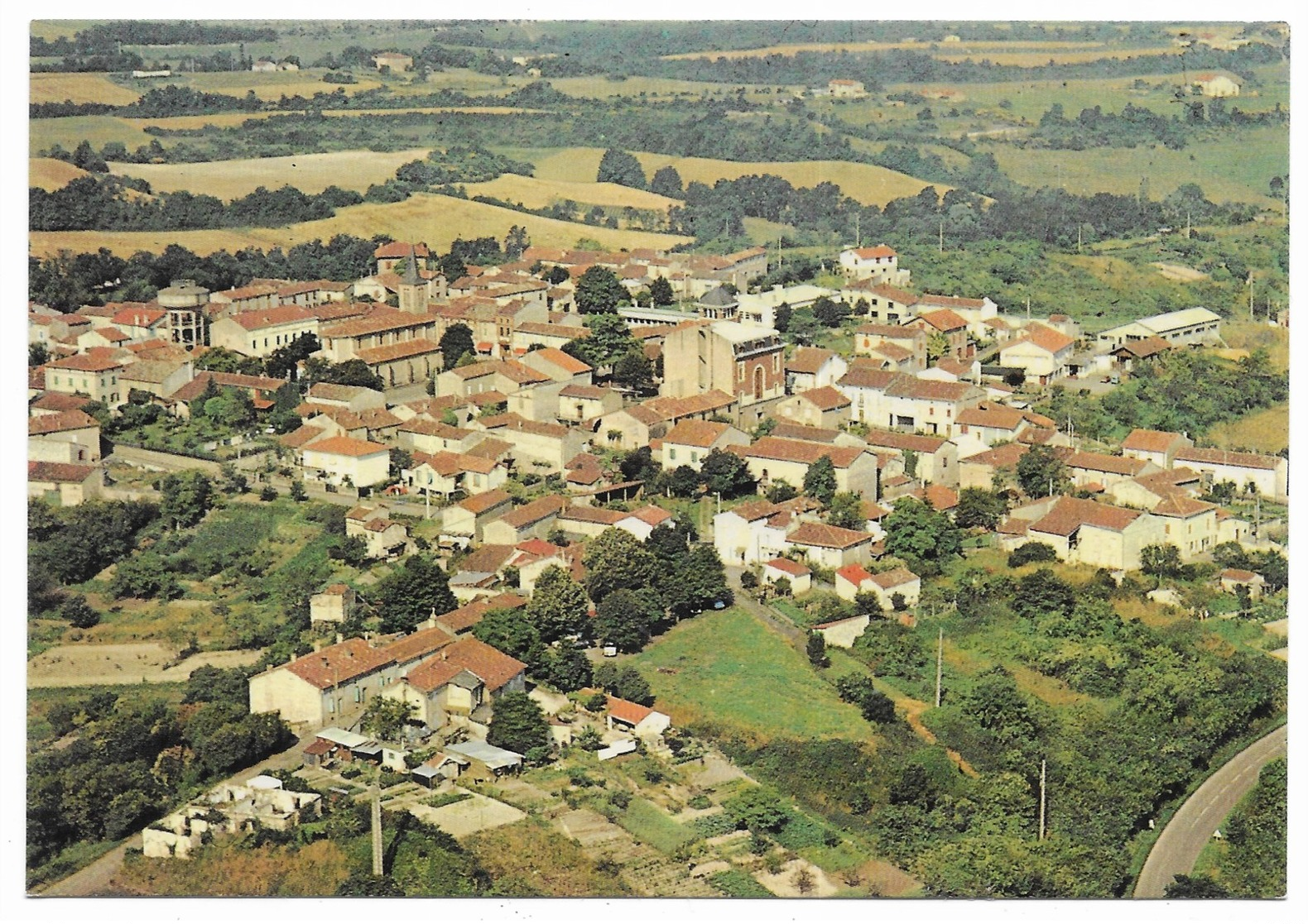 Blaye Les Mines Vue Générale Aérienne - Blave Les Mines