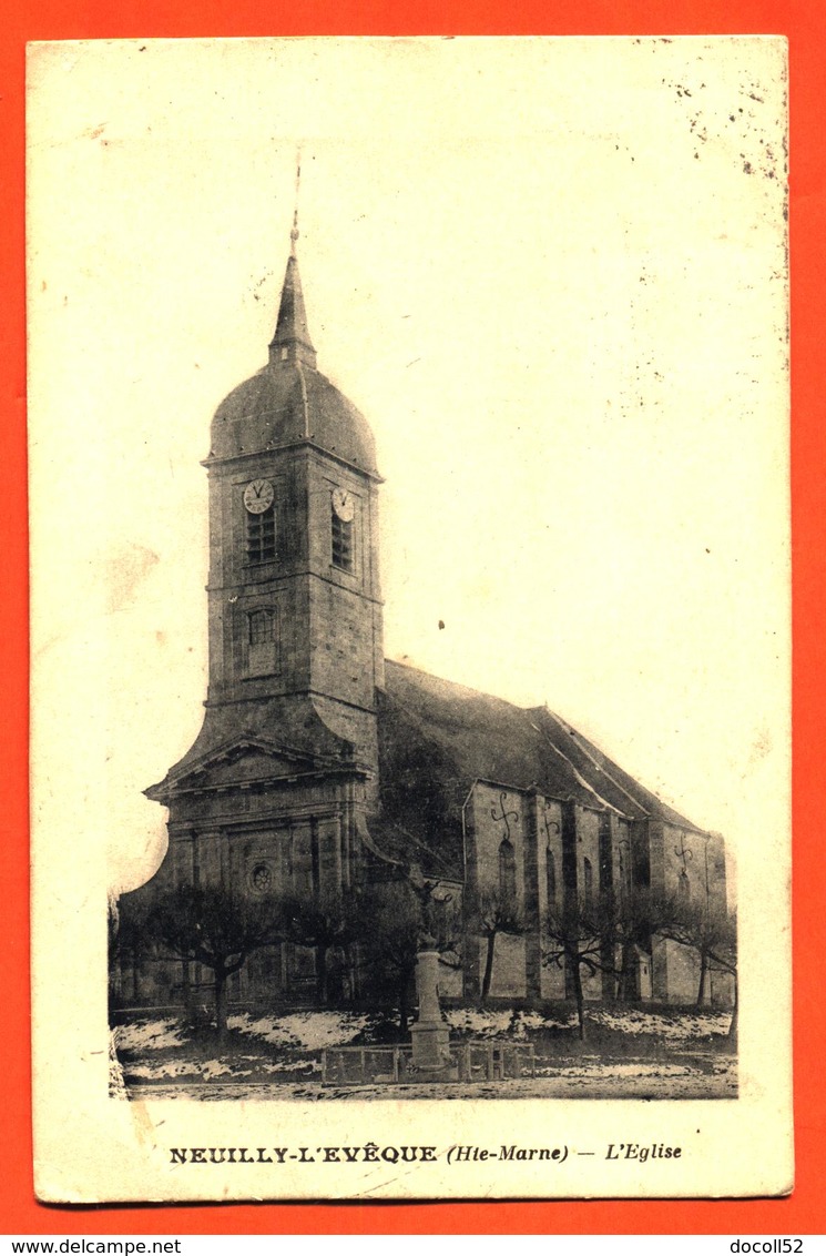 CPA 52 Neuilly L'éveque " L'église " - Neuilly L'Eveque