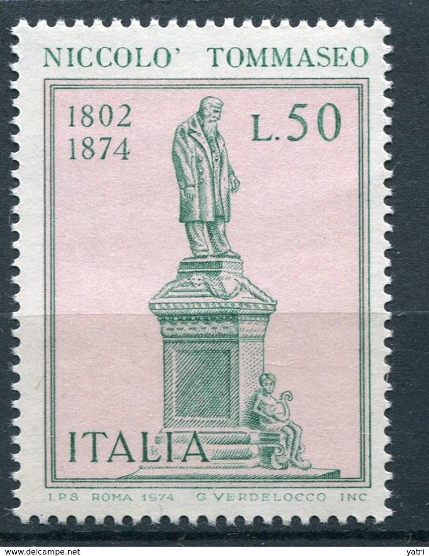 Italia (1974) - Niccolò Tommaseo ** - 1971-80: Mint/hinged