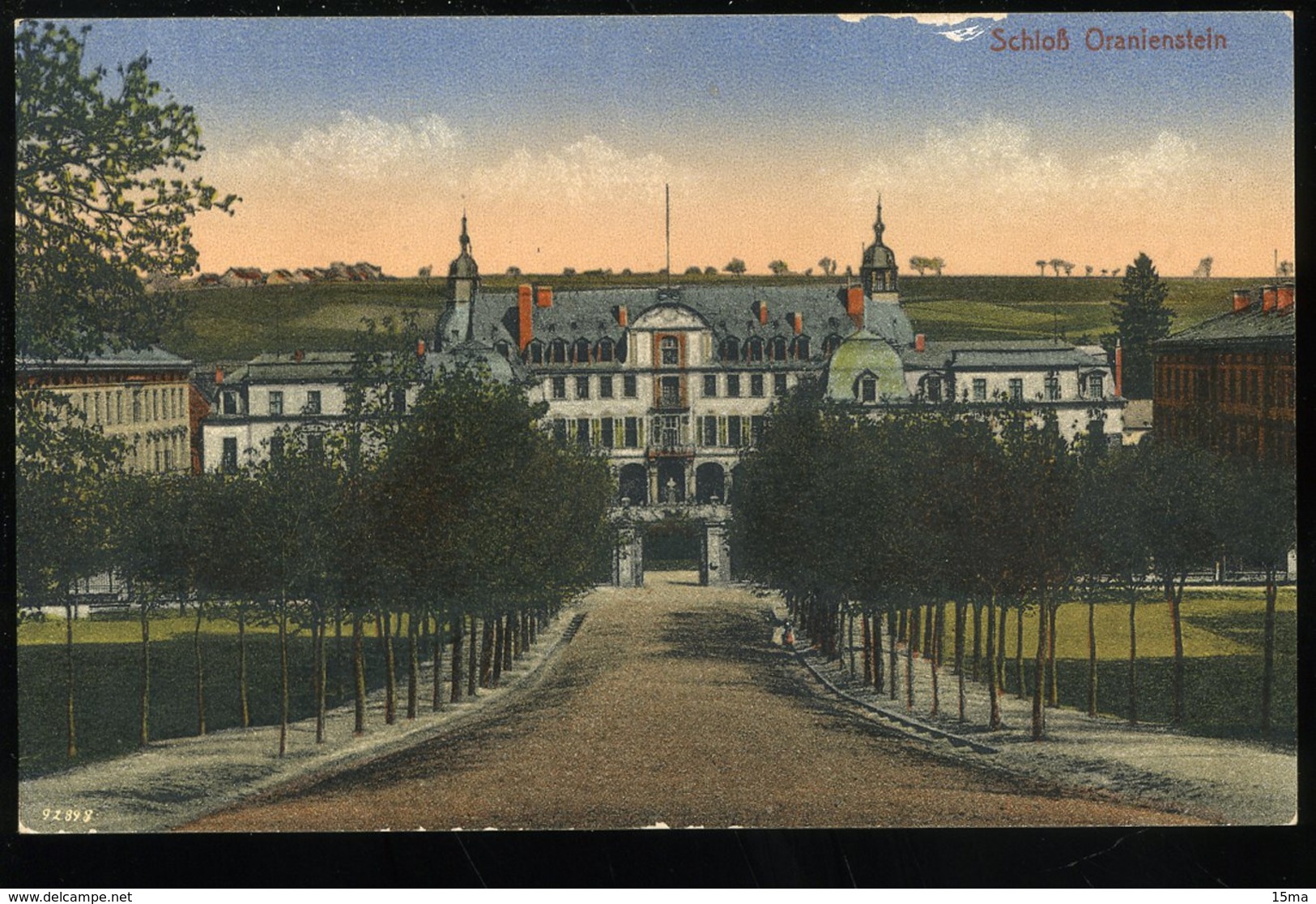 Diez An Der Lahn Schloss Oranienstein 1927 Jos Buet - Diez