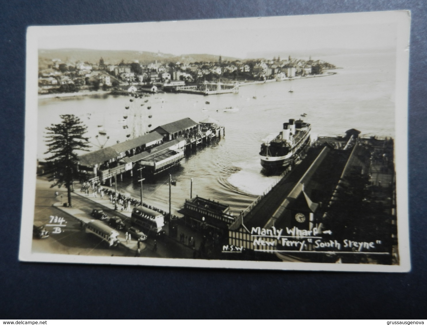 19925) SIDNEY MANLY WARF NEW FERRY SOUTH STEYNE NON VIAGGIATA - Sydney