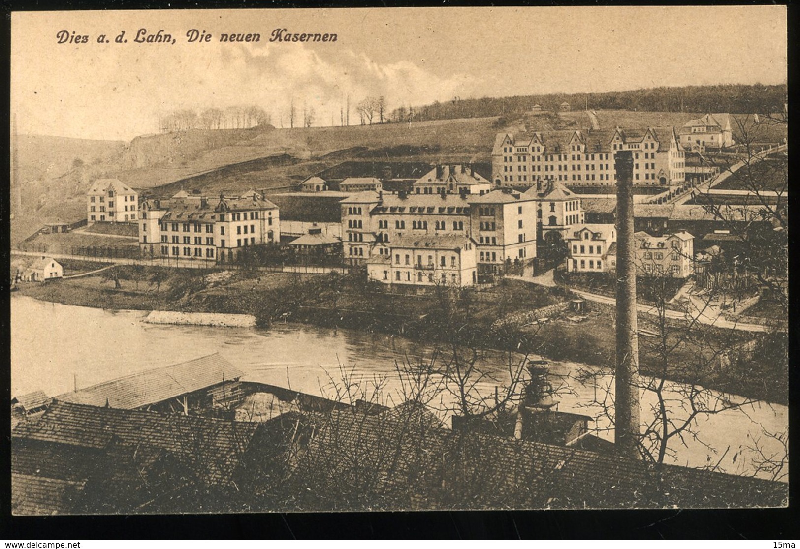 Diez An Der Lahn Die Neuen Kasernen 1927 Buet - Diez