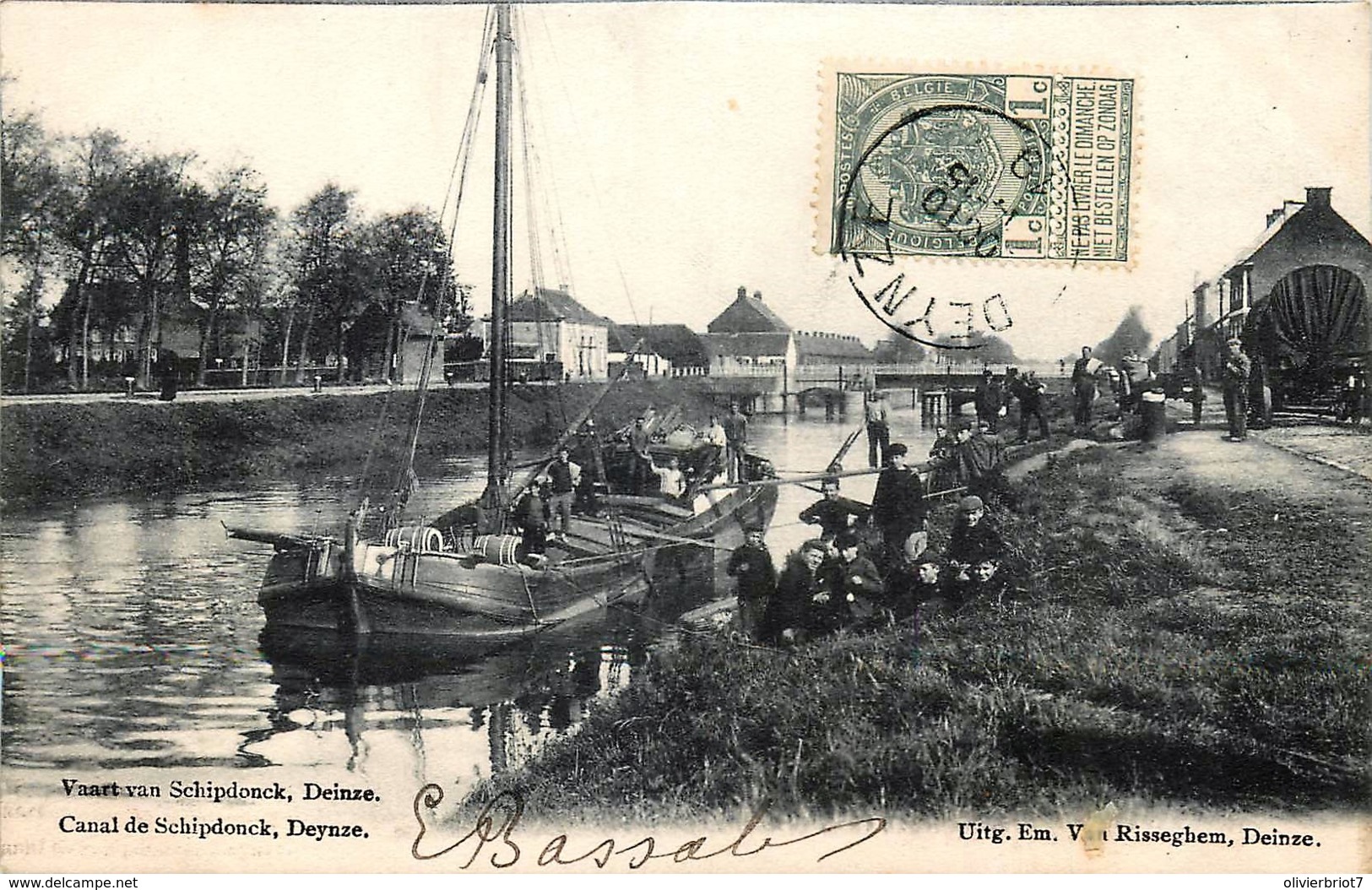 Belgique - Deinze - Deynze - Canal De Schipdonck - Deinze