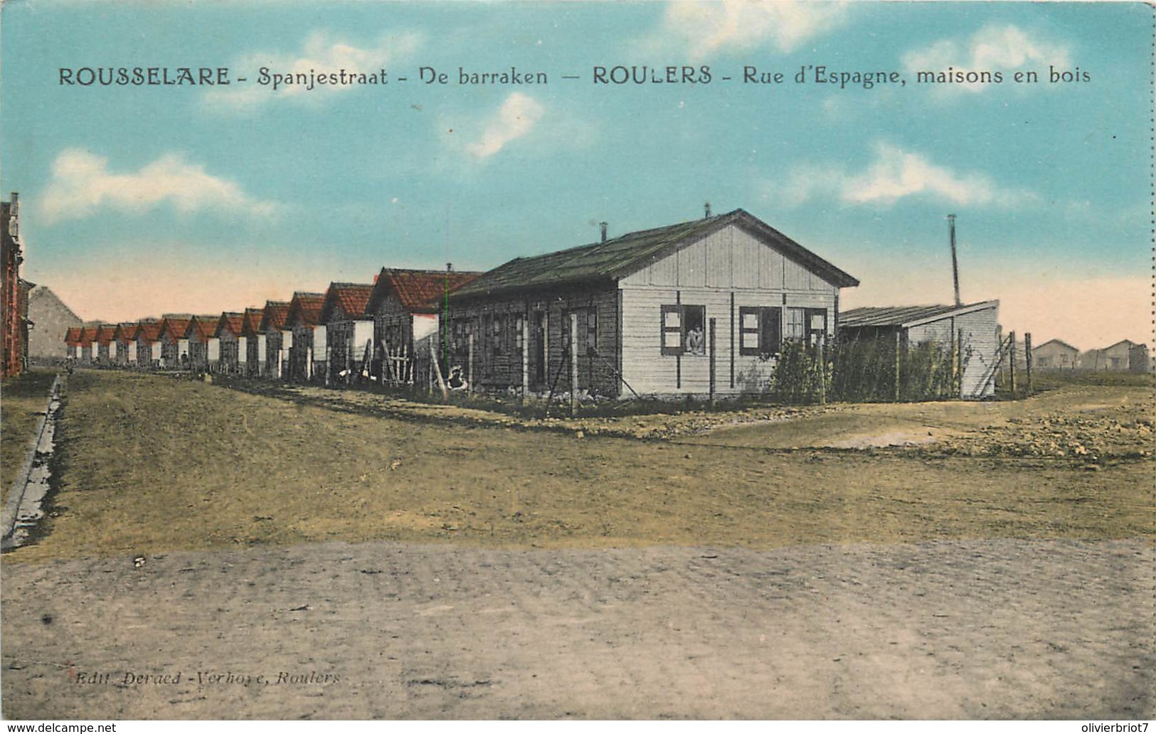 Belgique - Roulers - Rue D' Espagne , Maisons En Bois - Roeselare