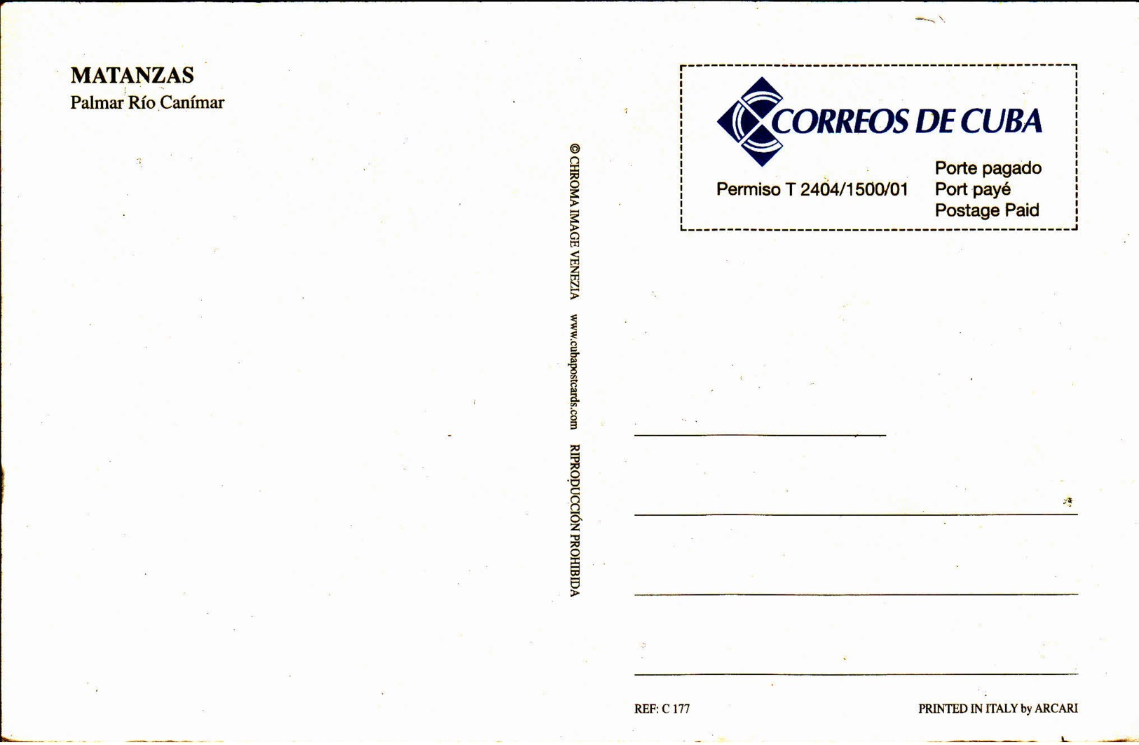 CUBA - Entier Postal Neuf - Palmeraie - Neufs