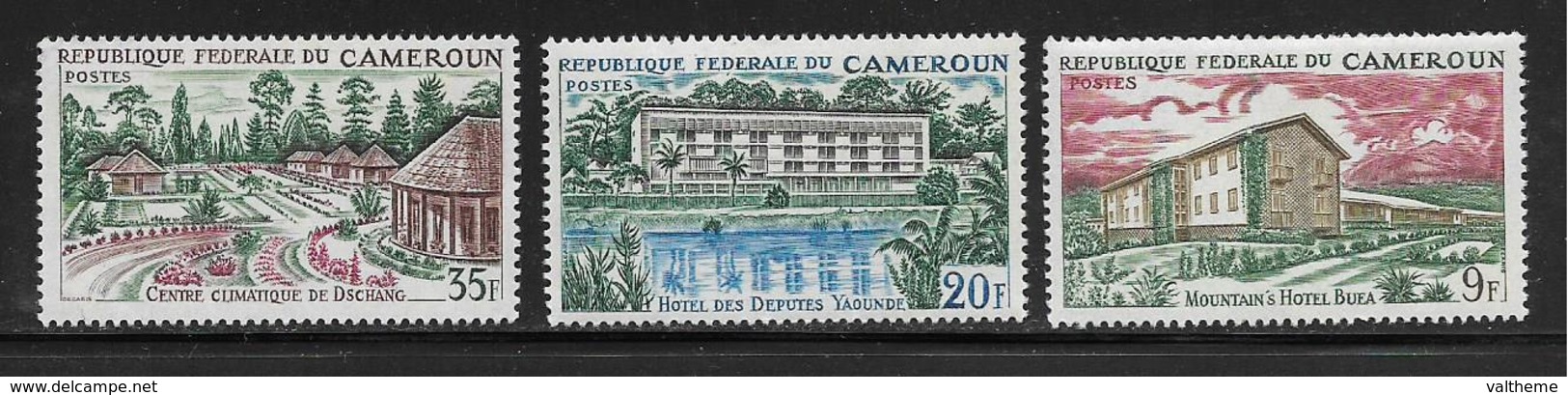 CAMEROUN  ( AFCA - 148 )  1966  N° YVERT ET TELLIER   N° 417/419   N** - Cameroon (1960-...)