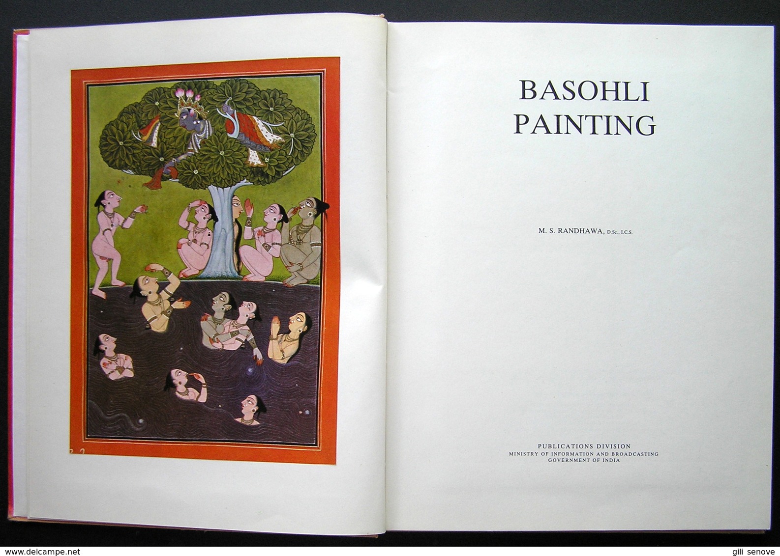 Basohli Painting Tipped-In Plates Album 1981 - Arte