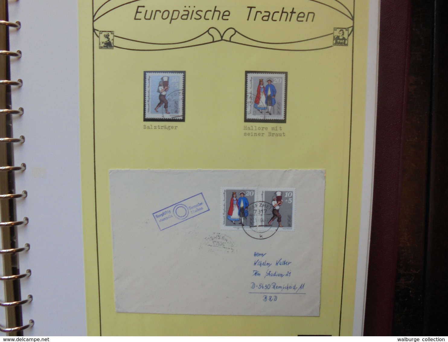 EUROPE-BLOCS-TIMBRES-FDC-COURRIERS (2463) 2 KILOS 800