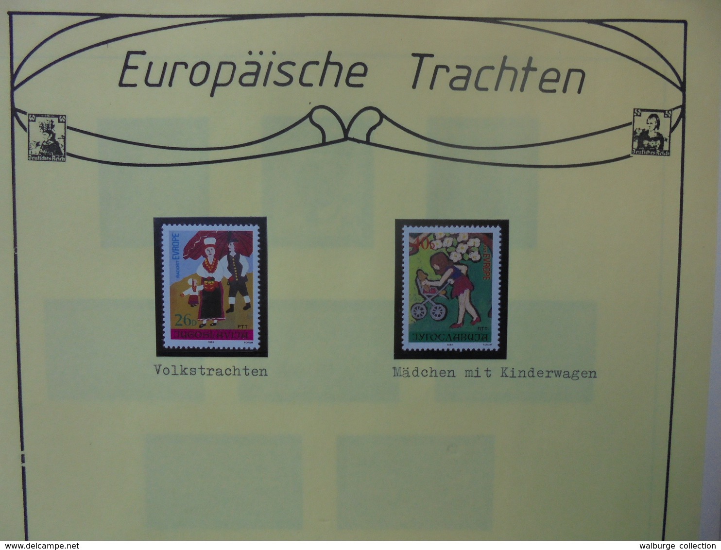 EUROPE-BLOCS-TIMBRES-FDC-COURRIERS (2463) 2 KILOS 800