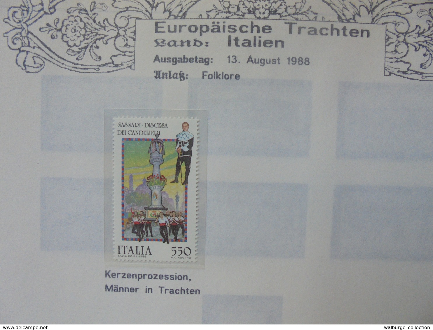 EUROPE-BLOCS-TIMBRES-FDC-COURRIERS (2463) 2 KILOS 800