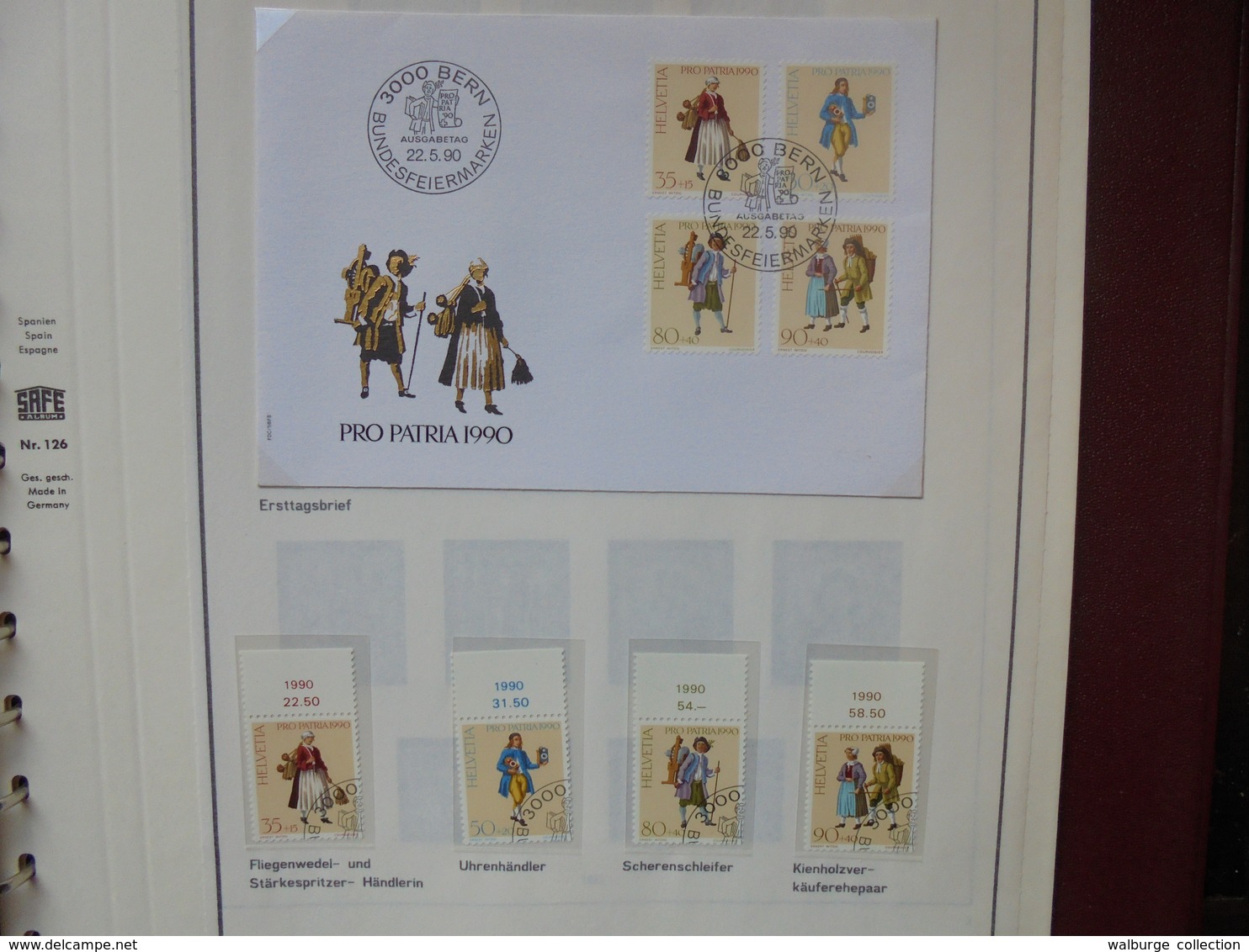 EUROPE-BLOCS-TIMBRES-FDC-COURRIERS (2463) 2 KILOS 800