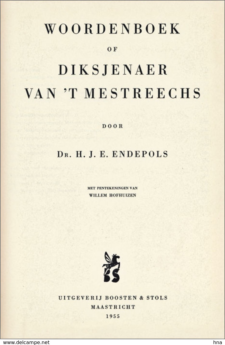 Dictionnaire Du Dialecte De Maastricht - Woordenboeken