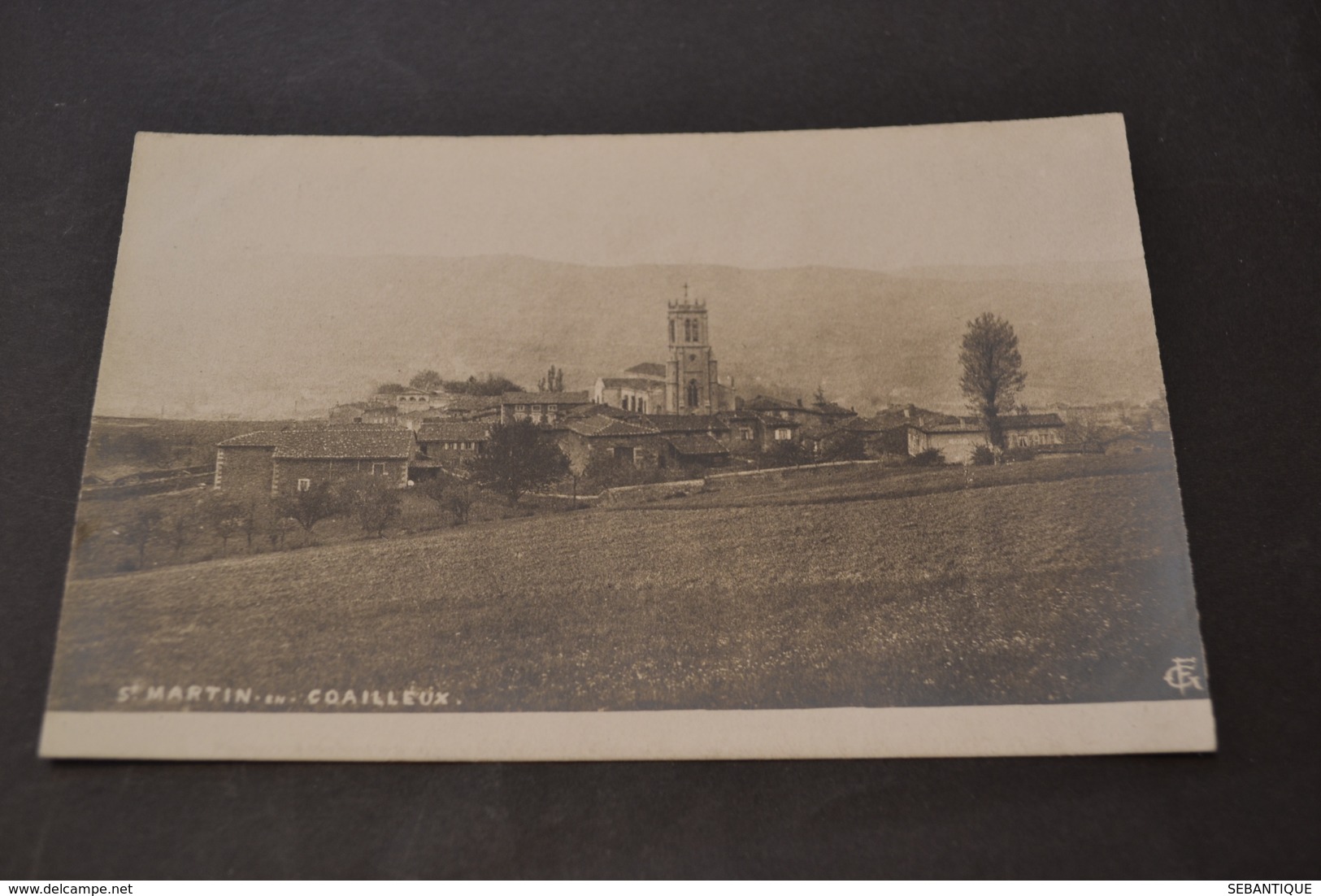 Carte Postale 1910 St Martin En Coailleux Vue Générale - Autres & Non Classés