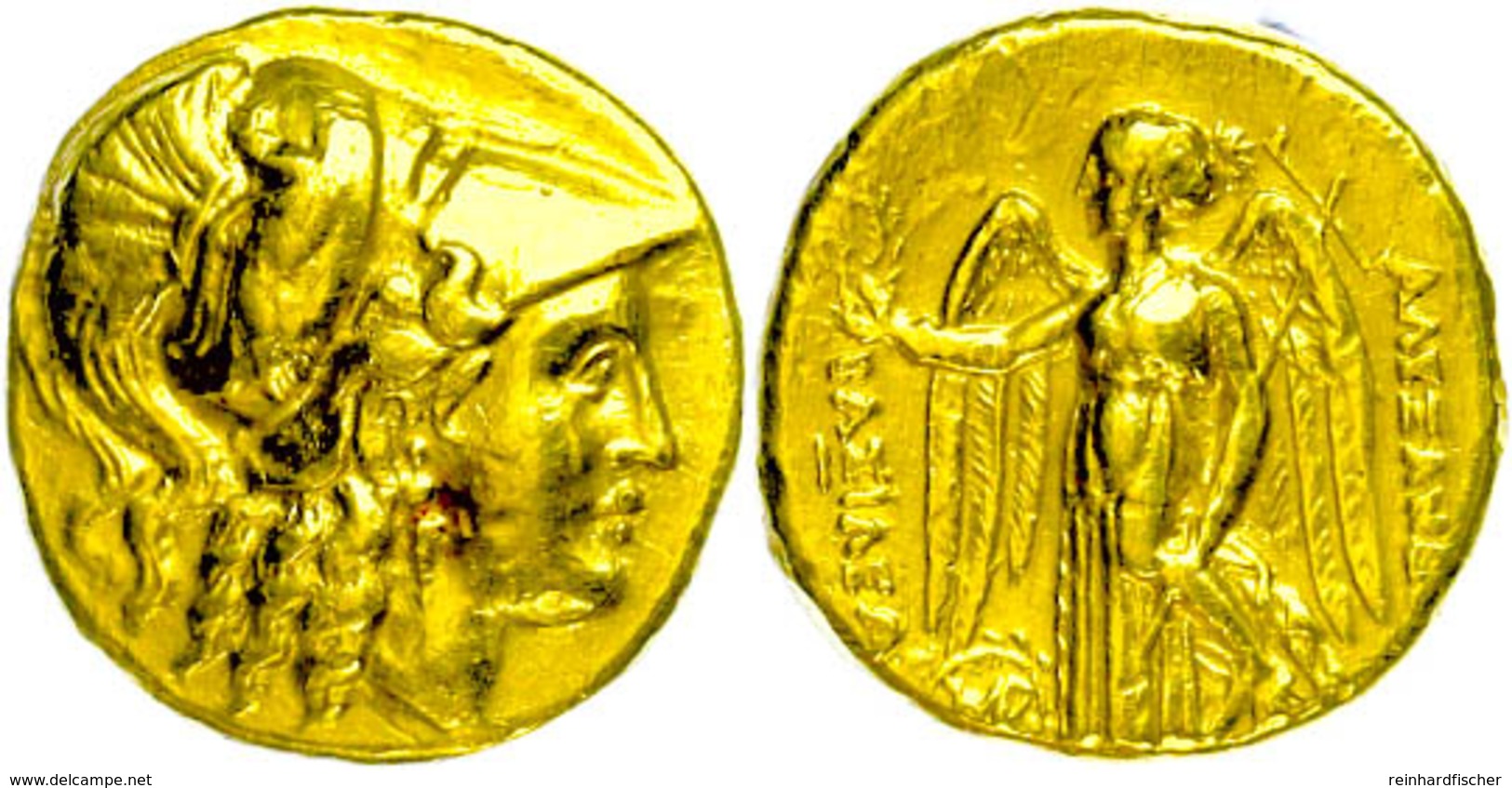 Babylon, Stater (8,45g), Posthum, 311/305 V. Chr., Alexander III. Av: Athenakopf Mit Korinthischem Helm Nach Rechts. Rev - Other & Unclassified