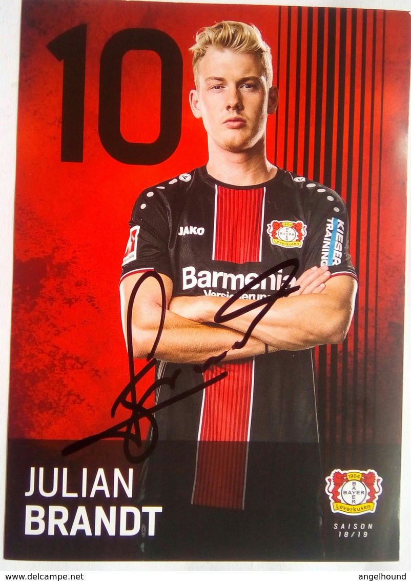 Julian  Brandt  Bayern 04 - Autographes