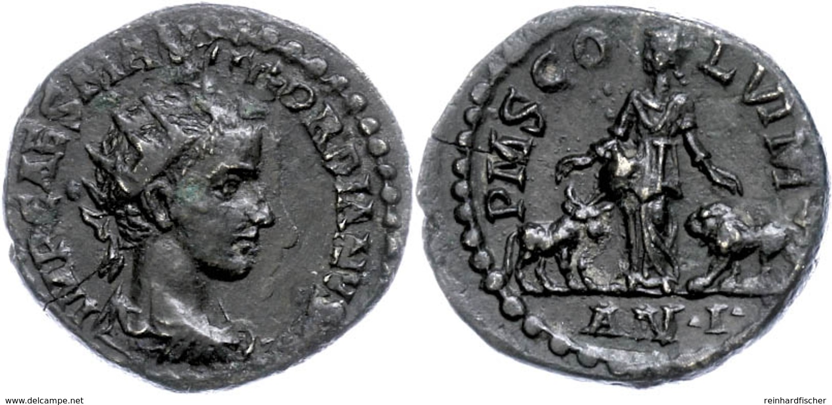 Moesia Superior, Viminacium, Æ (7,29g), Gordianus III., 238-244. Av: Büste Nach Rechts, Darum "IMP CAES M ANT GORDIANVS  - Röm. Provinz