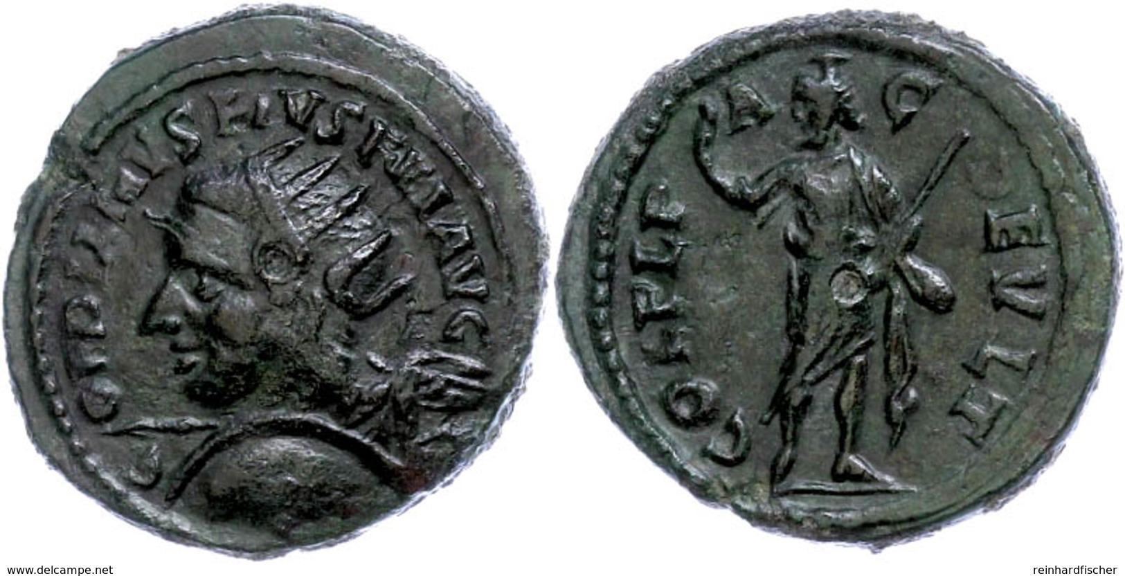 Thrakien, Deultum, Æ (8,09g), Gordianus III., 238-244. Av: Büste Mit Schild Und Speer Nach Links, Darum Umschrift. Rev:  - Röm. Provinz