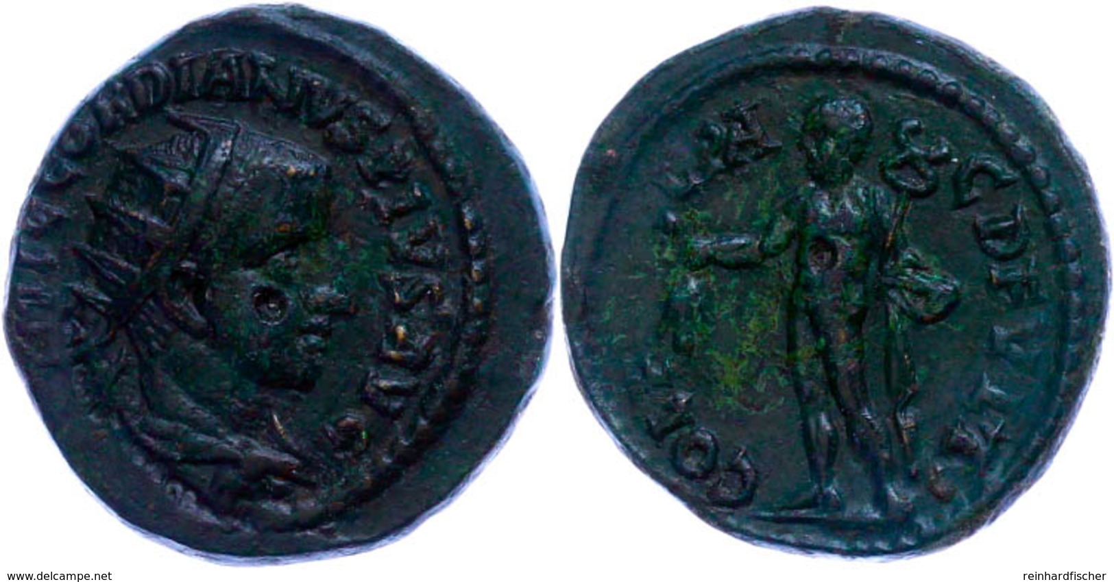 Thrakien, Deultum, Æ-Dupondius (7,60g), 238-244, Gordianus III. Av: Büste Mit Strahlenkrone Nach Rechts, Darum Umschrift - Röm. Provinz