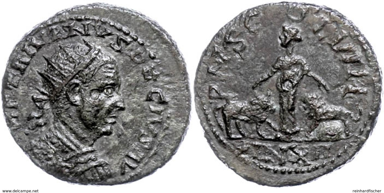 Moesia Superior, Viminacium, Æ (4,81g), Trajanus Decius, 249-251. Av: Büste Nach Rechts, Darum "IMP TRAJANVS DECIVS AV". - Röm. Provinz
