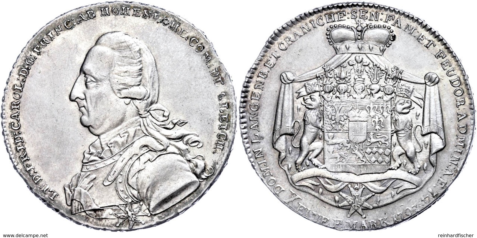 Taler, 1797, Ludwig Friedrich Karl, Dav. 2354, Kl. Zainende, Vz.  Vz - Sonstige & Ohne Zuordnung