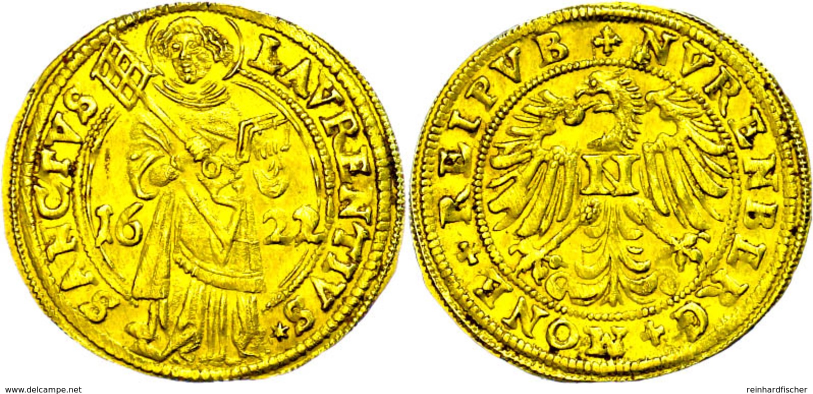 Goldgulden, 1622, Kellner 31, Fb. 1817, Vz.  Vz - Sonstige & Ohne Zuordnung