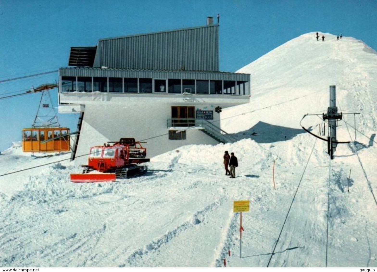 CPM - MONTANA-CRANS - Restaurant Du Glacier De La Plaine-Morte - Autres & Non Classés