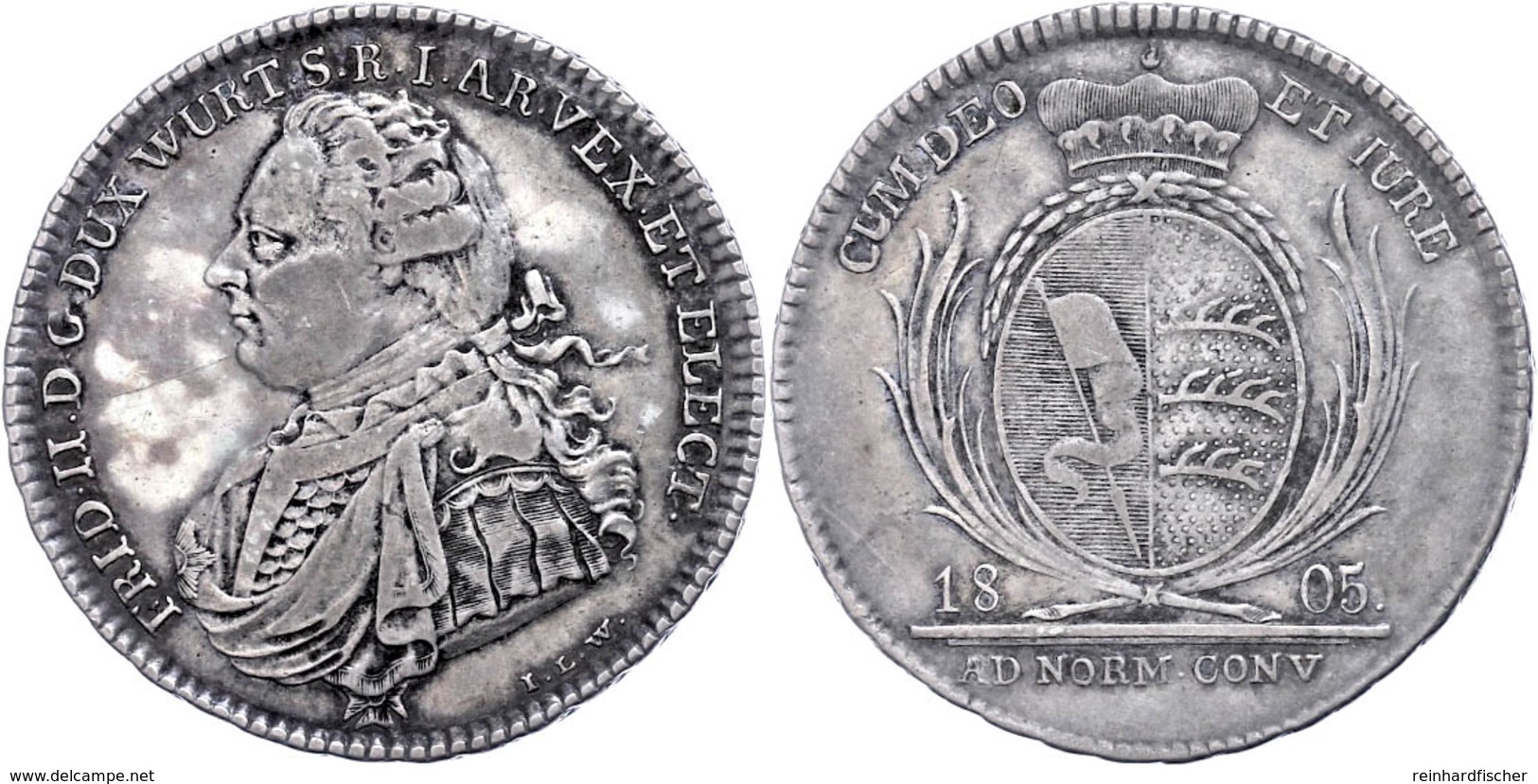 1/2 Taler, 1805, Friedrich II., AKS 19, Ss.  Ss - Sonstige & Ohne Zuordnung