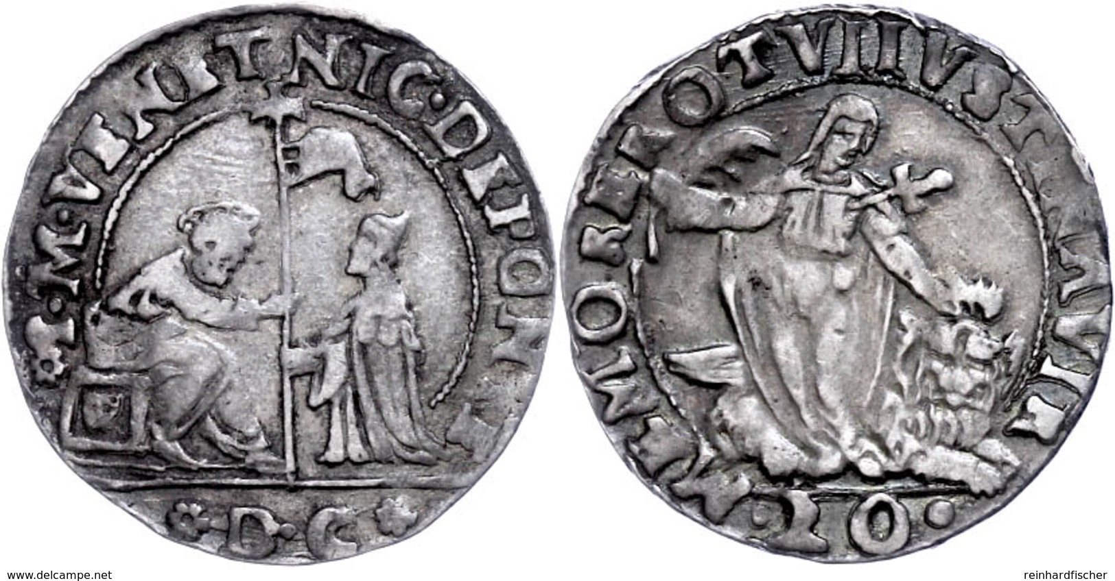 Venedig, 20 Soldi, O.J. (1578-1585), Nicolo Da Ponte, DC, Ss.  Ss - Sonstige & Ohne Zuordnung