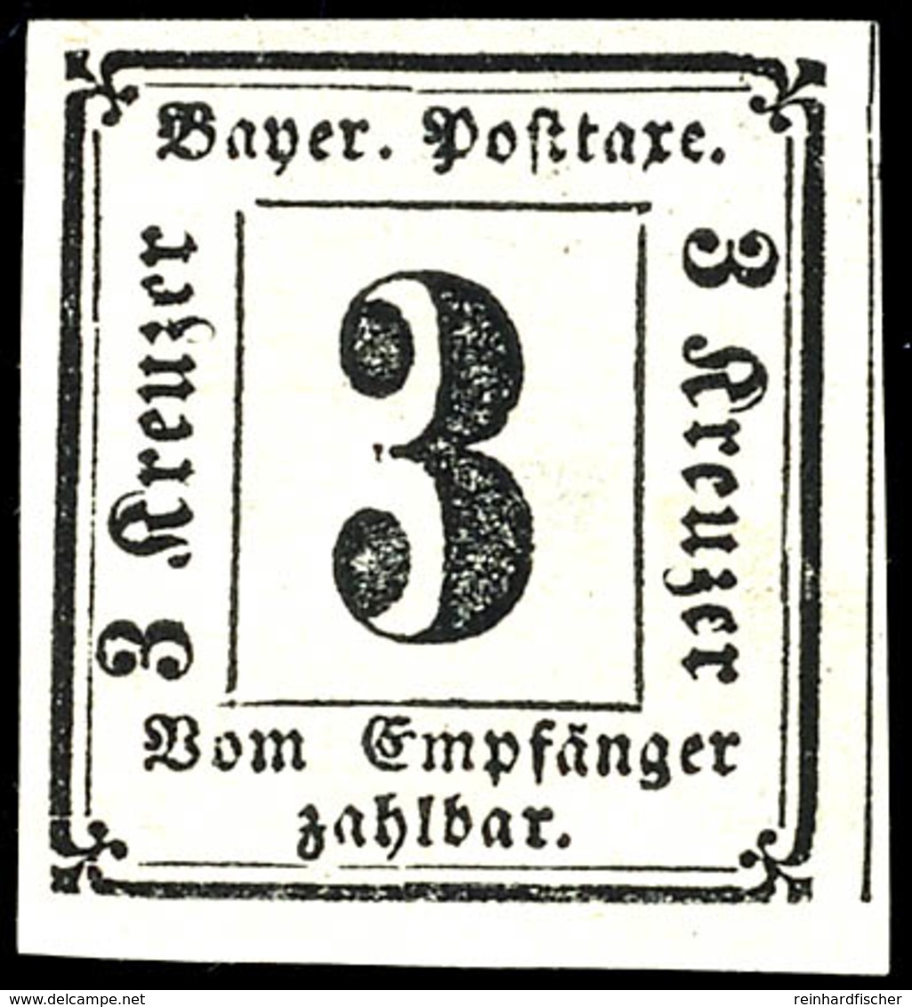 3 Kr. Mit Sauberem Falzrest, Tadellos, Mi. 160,-, Katalog: 1 * - Sonstige & Ohne Zuordnung