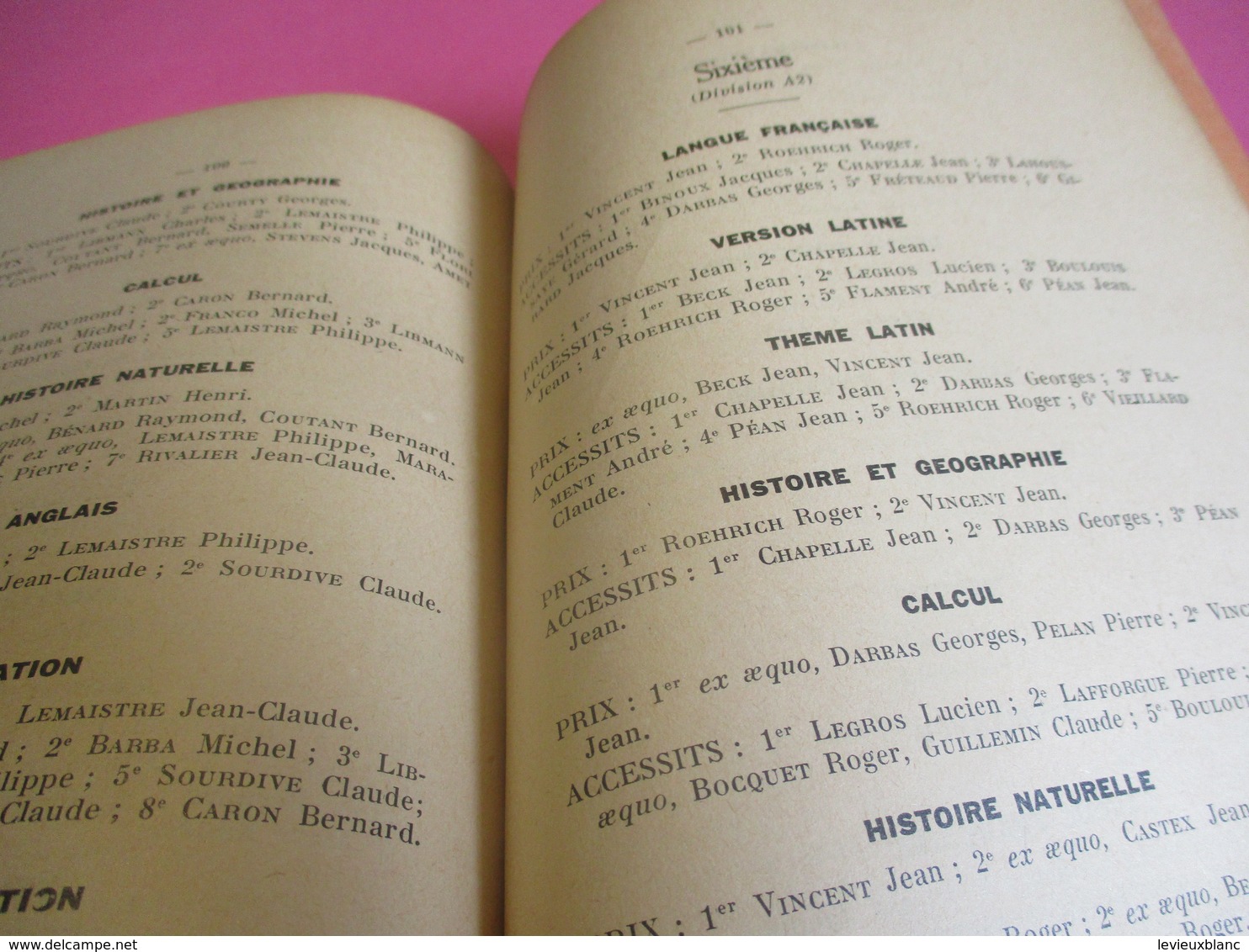 3 Fascicules/ Distribution Solennelle des Prix/Lycée BUFFON/ORANGE Proviseur/Coueslant/CAHORS/ 1935-36-37         CAH190