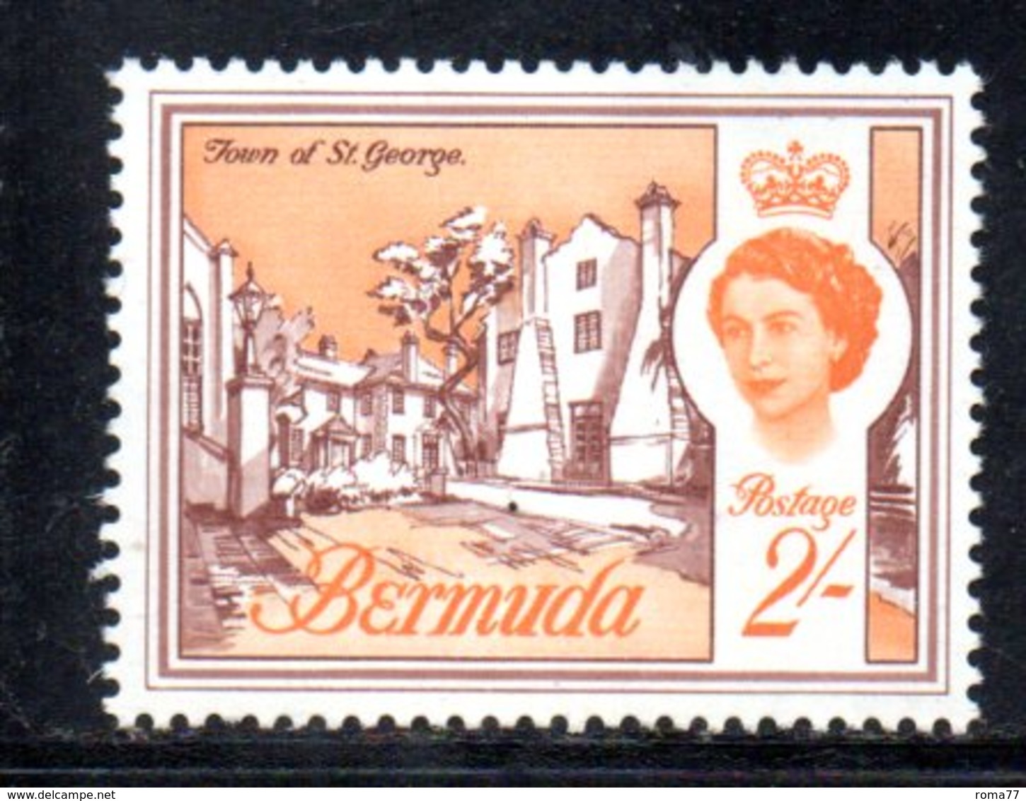 APR635 - BERMUDA 1962, 2 Sh Yvert N. 174  ***  (2380A) . - Bermuda