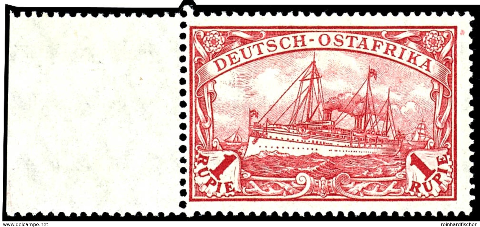 1 Rupie (38 II B) Mit Plattenfehler I, Ungebraucht, Michel 60,- ( Gilt Für Die Billigste Sorte ), Katalog: 38IIBPF I * - Deutsch-Ostafrika