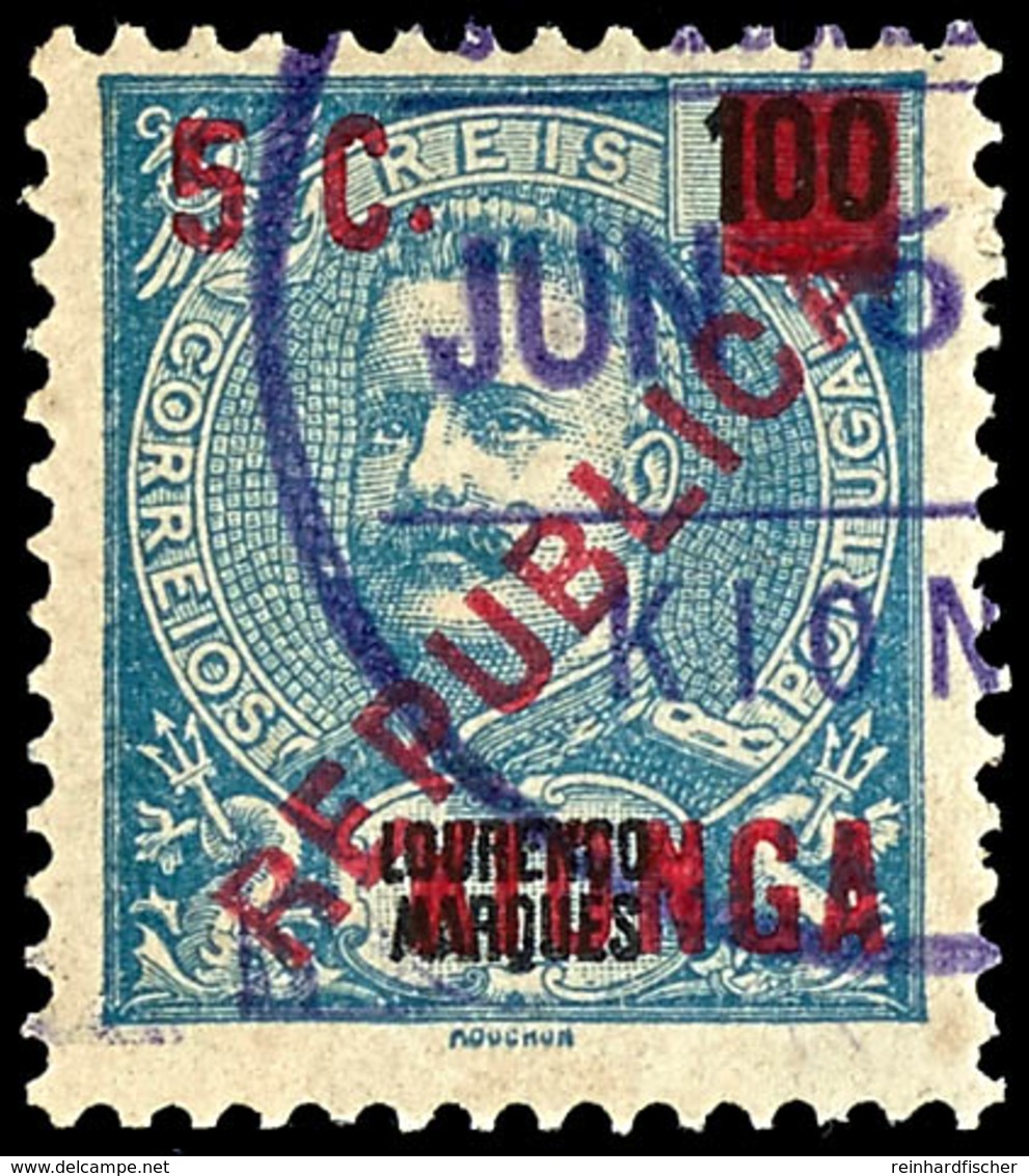 Portugiesische Besetzung Von Ostafrika 1 / 2 C. Bis 5 C. Gestempelt, Selten, Pracht, Katalog: KIONGA 1-4 - Deutsch-Ostafrika