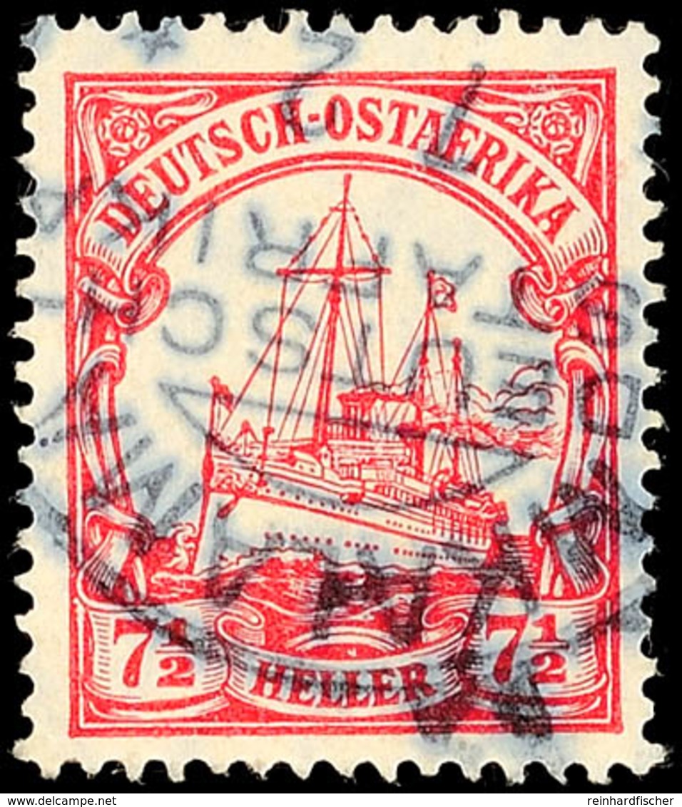 MKALAMA 7 2, Fast Vollständig Klar Auf 7½ H. Schiffszeichnung, Katalog: 32 O - German East Africa