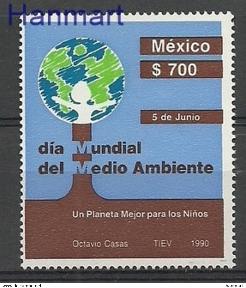 Mexico 1990 Mi 2173 MNH ( ZS1 MXC2173 ) - Protection De L'environnement & Climat