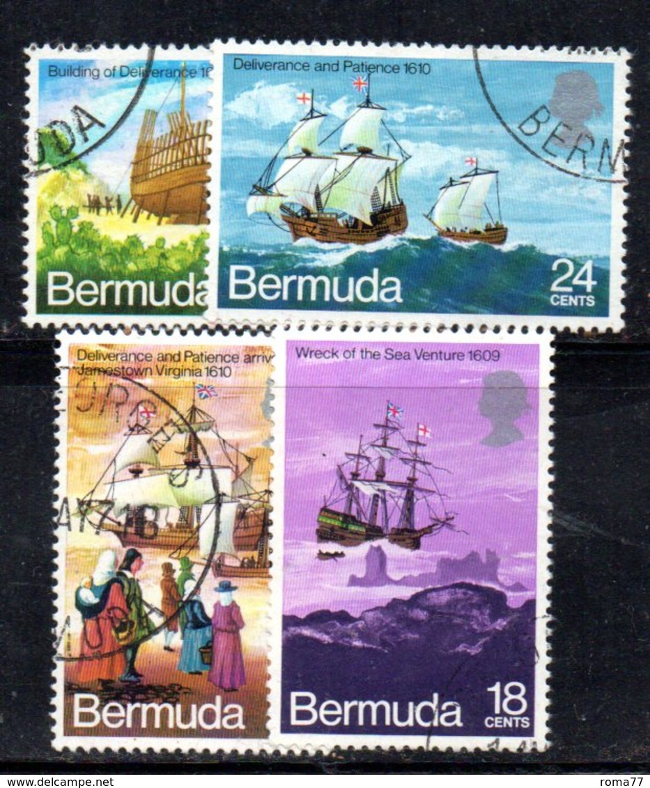 APR639 - BERMUDA 1971, Serie Yvert N. 268/271  Usata  (2380A) . - Bermuda