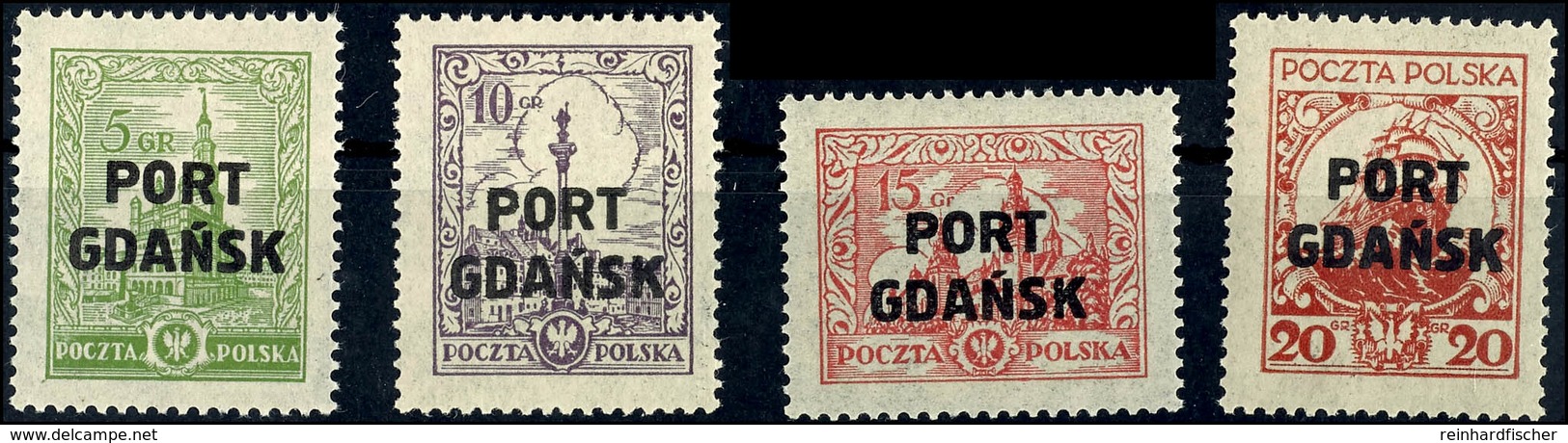 5 Groszy Bis 20 Groszy Freimarken, Kompletter Satz Postfrisch, Signiert Falkowski Bzw. Kalinowski, Mi. 150,-, Katalog: 1 - Sonstige & Ohne Zuordnung