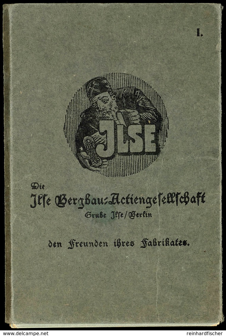 Ilse Bergbau-Actiengesellschaft, Grube Ilse Berlin, 8 Color Karten Mit Berühmten Persönlichkeiten Der Deutschen Geschich - Sonstige & Ohne Zuordnung