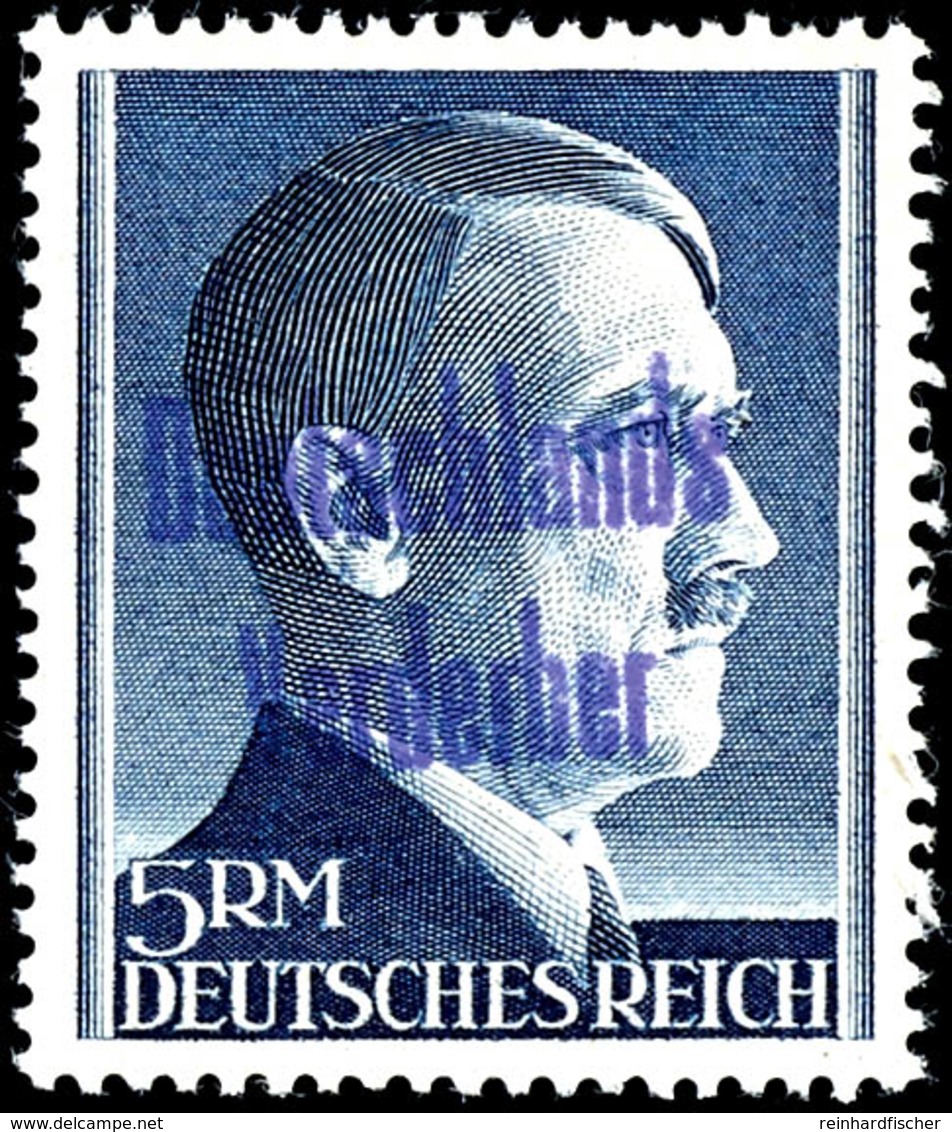 2-5 M. Hitler, Gezähnt L12 1/2, Postfrisch, Signiert Sturm, Mi. 510.-, Katalog: 22/24A ** - Meissen