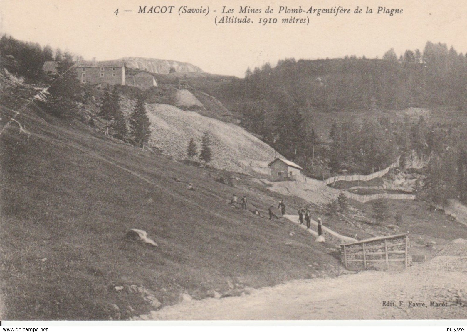 Macot Savoie Les Mines Argentifères De La Plagne - Other & Unclassified