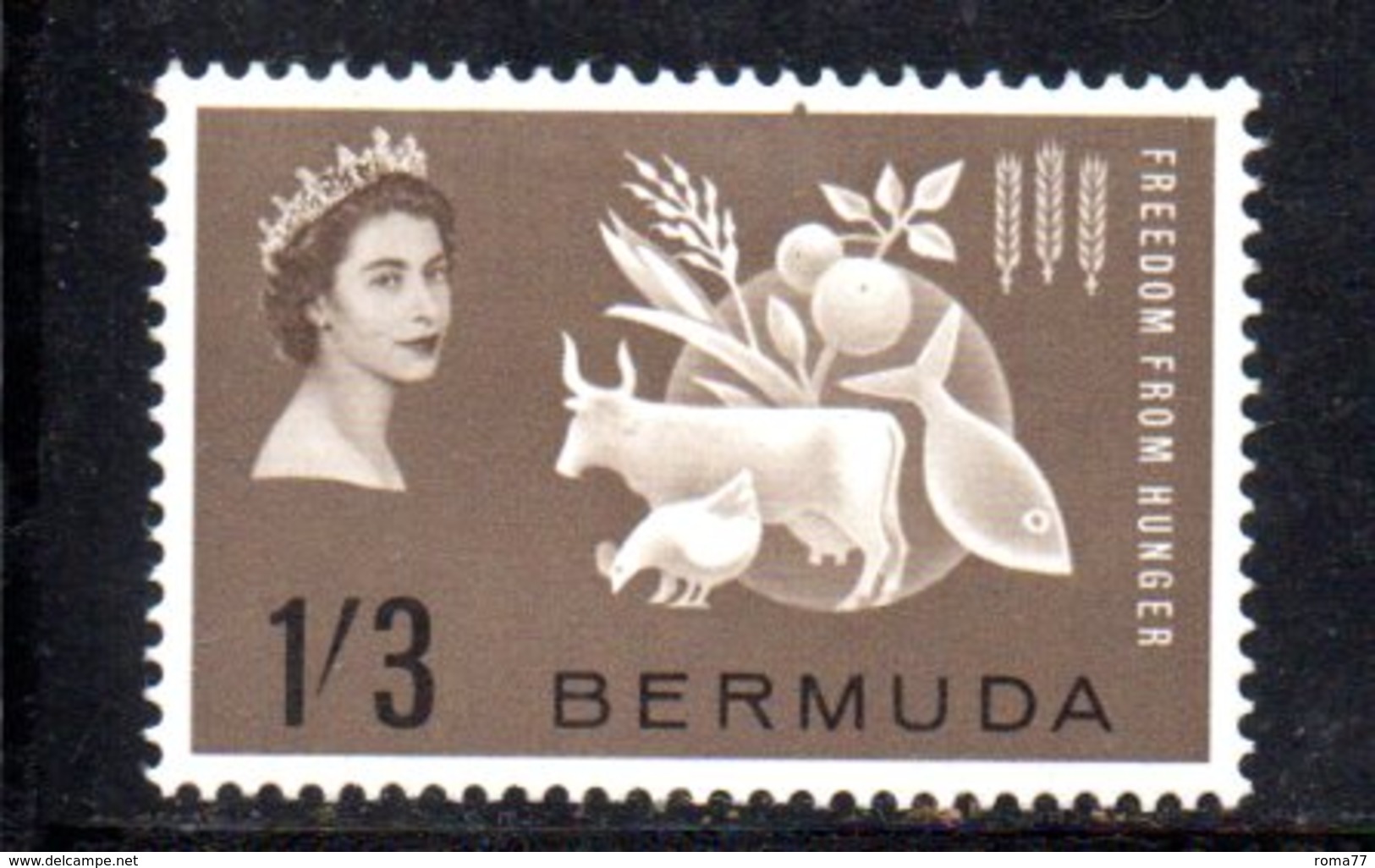 CI5 - BERMUDA 1963 ,  Yvert N. 180  ***  MNH  (2380A) .  FAME - Bermuda