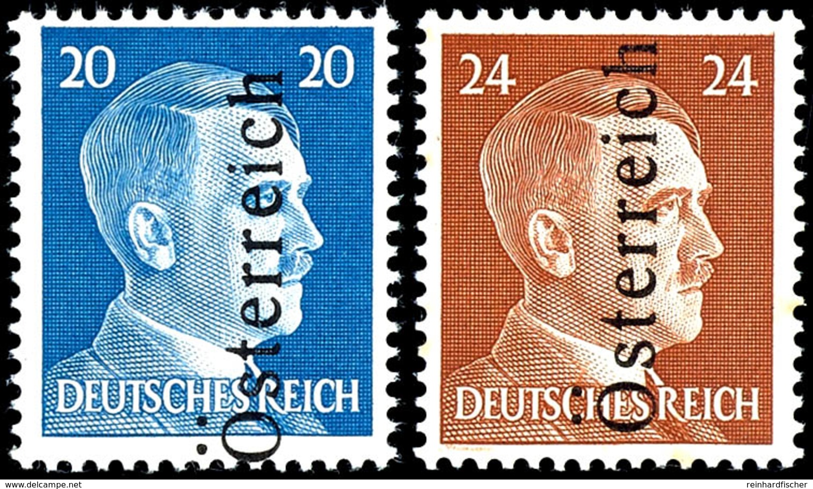 LEIBNITZ: 1945, 1-24 Pfg. Hitler, 12 Werte Postfrisch Komplett, Geprüft Weihs, Mi. 1.500.-  ** - Sonstige & Ohne Zuordnung