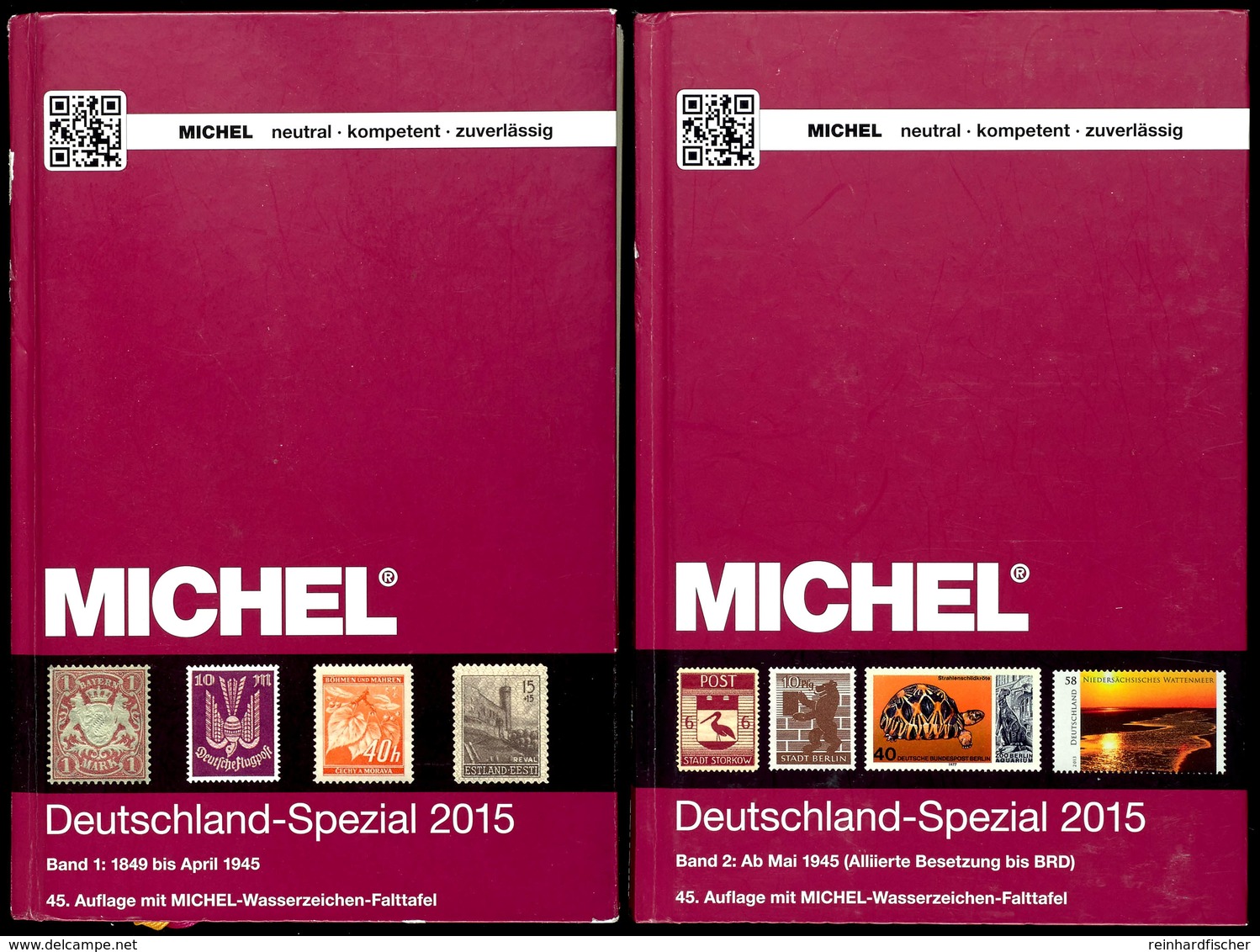 MICHEL DEUTSCHLAND SPEZIAL 2015, Band 1 Und 2, Leichte Gebrauchsspuren - Sonstige & Ohne Zuordnung