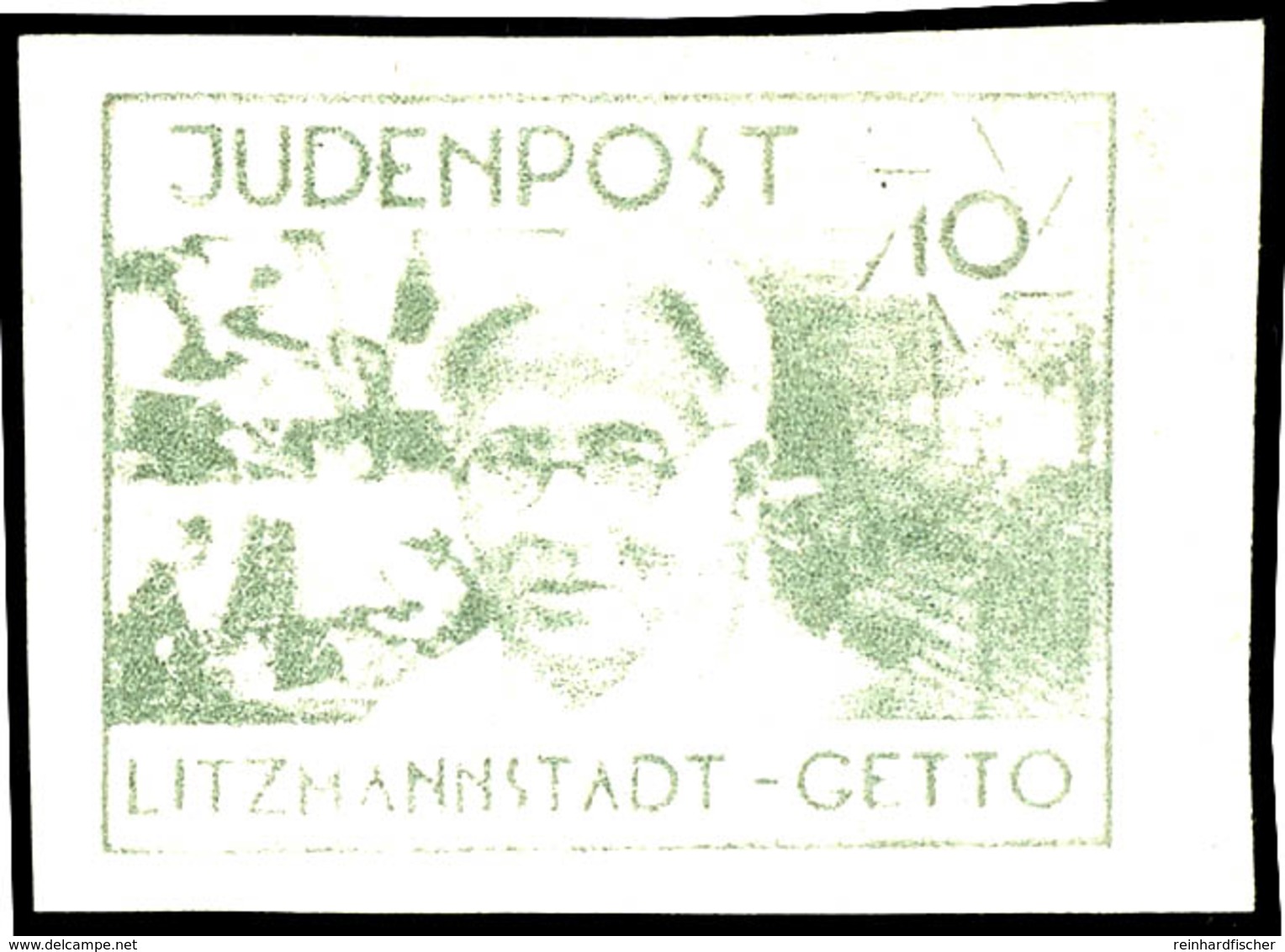 10 Pfg. Olivgrün, Ungebraucht Ohne Gummi, Wie Verausgabt, Tadellos, Signiert Jungjohann BPP, Mi. 500.-, Katalog: IIa (*) - Sonstige & Ohne Zuordnung