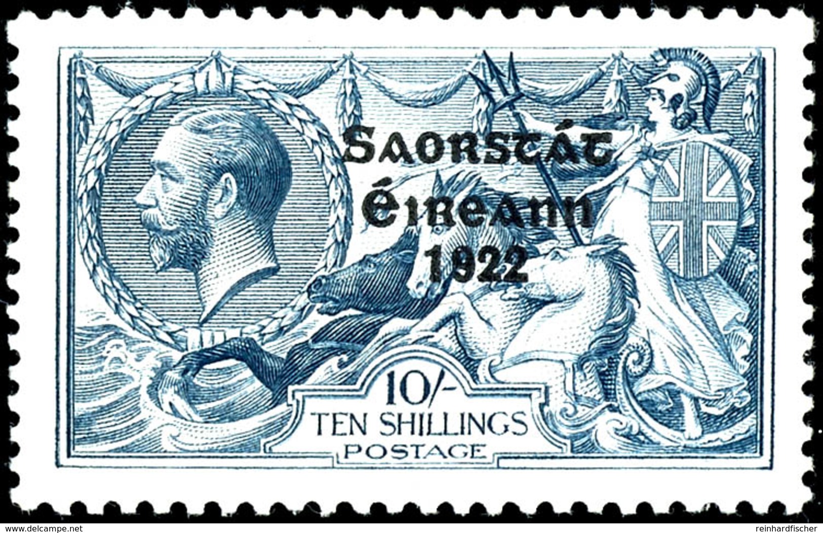 1925, 2,6 - 10 Sc. Seepferdchen, Aufdrucktype II, 3 Werte Komplett, Tadellos Postfrisch, Gepr. Pröschold BPP, Mi. 650.-, - Sonstige & Ohne Zuordnung