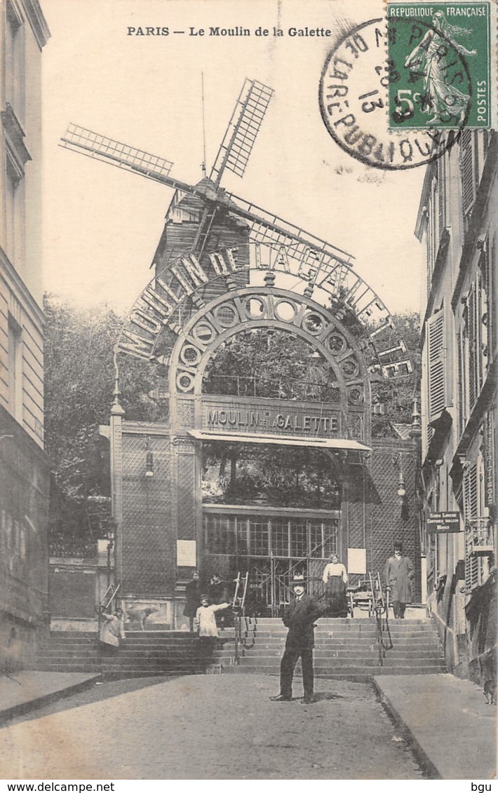 Paris (75 - 18ème) - Paris 18 - Le Moulin De La Galette - Distretto: 18
