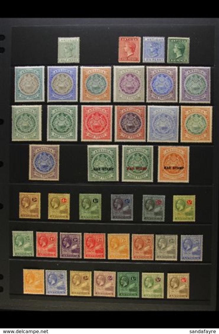 1882-1962 MINT COLLECTION  Presented On A Pair Of Stock Pages. Includes 1884-87 CA Wmk 6d, 1903-07 Seal Range To 2s, 190 - Other & Unclassified