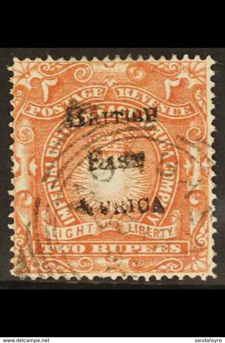 1895  2r Brick-red, SG 44, Very Fine Used. For More Images, Please Visit Http://www.sandafayre.com/itemdetails.aspx?s=64 - British East Africa