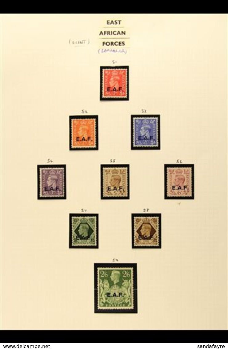 SOMALIA  1943 - 1950 Complete Issues, SG S!-S31, Very Fine And Fresh Mint. (31 Stamps) For More Images, Please Visit Htt - Italian Eastern Africa
